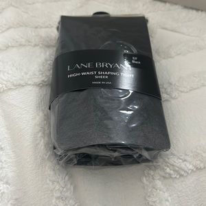 * NEW * Lane Bryant High Waist Shaping Tight Sheer Black Size E/F